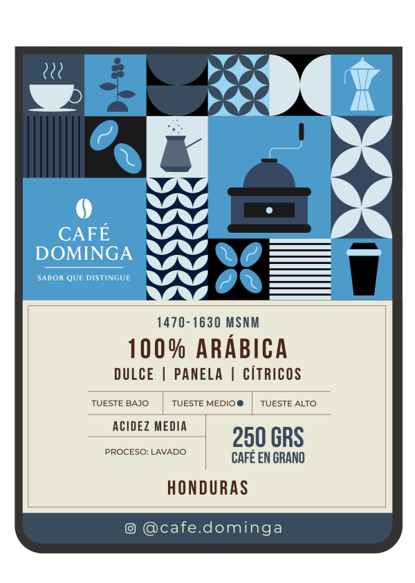 Café en Grano Honduras 250 g – 100% Arábico