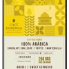 Café en Grano Brasil 250 g – 100% Arábico